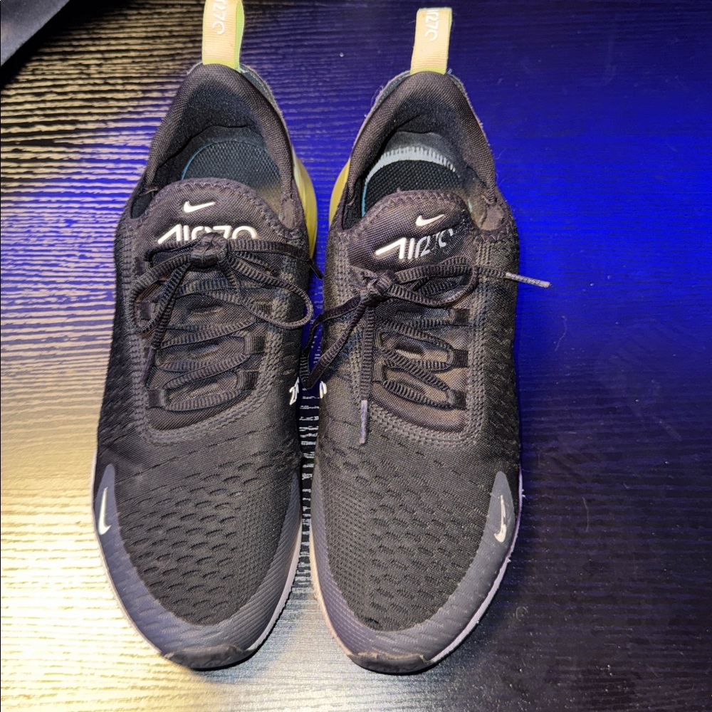 Nike Air Max Black and Gray Sneakers